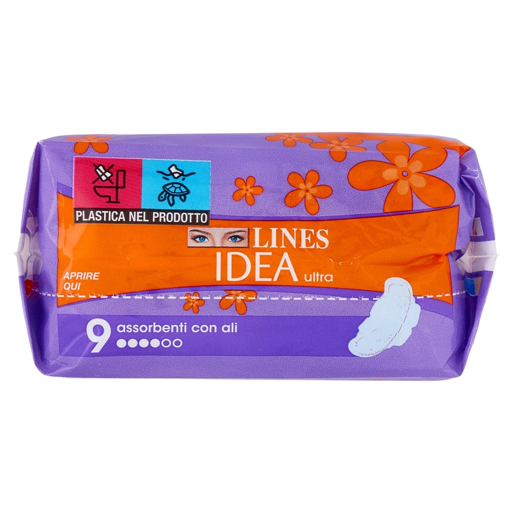 Lines Idea ultra con ali 9 pz